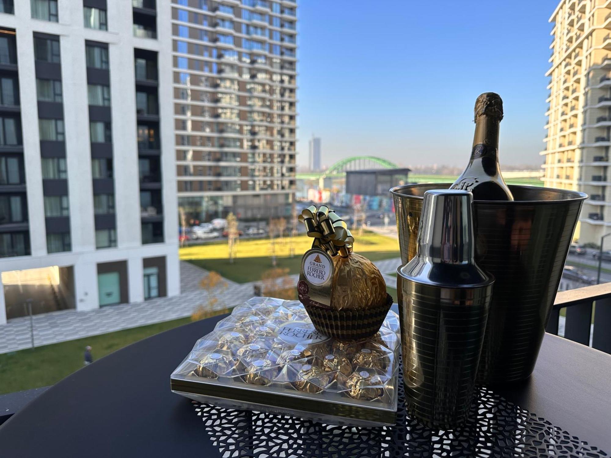 Beldorado Apartments - Belgrade Waterfront Royal Luxury Studio Dış mekan fotoğraf