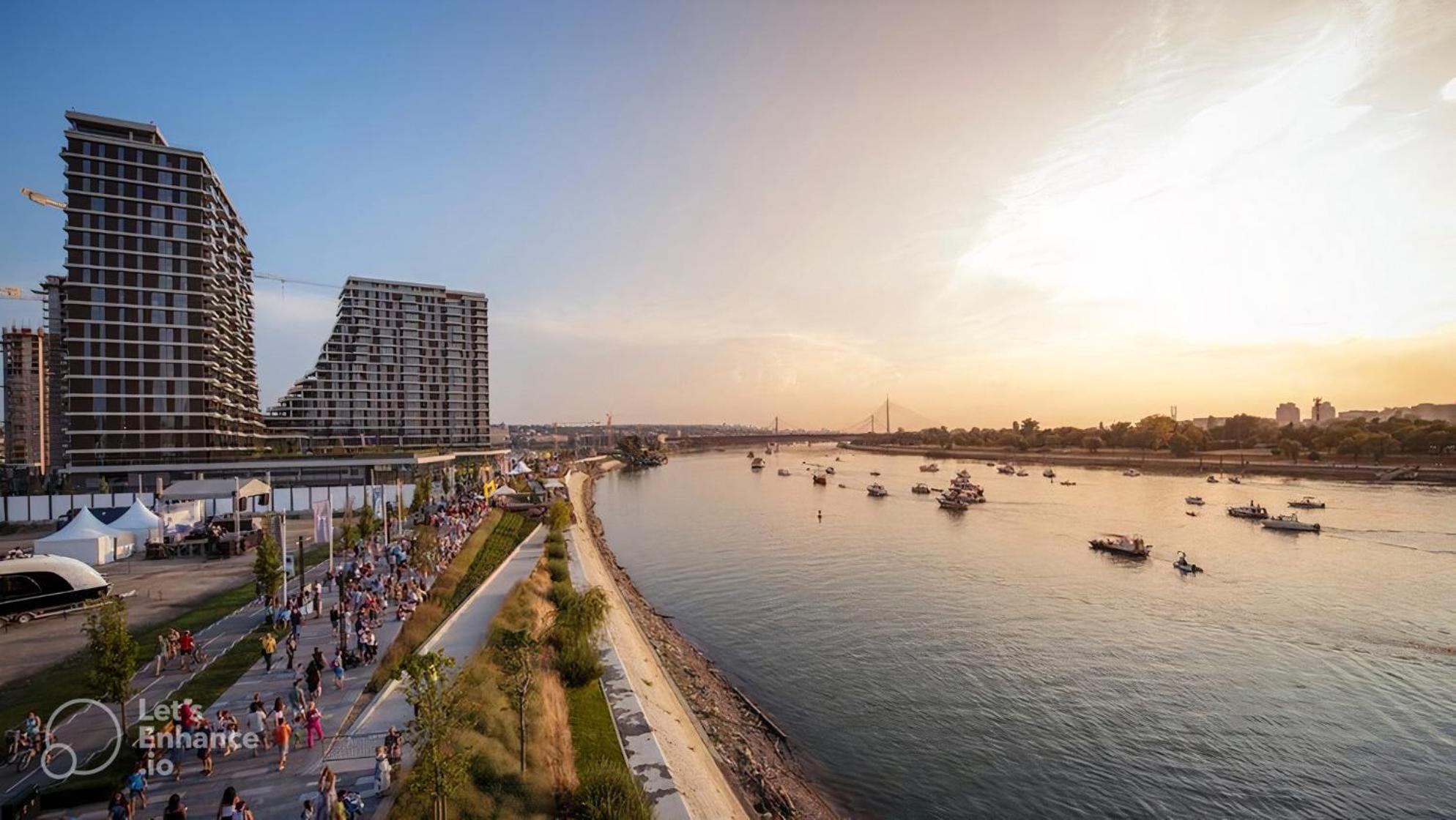 Beldorado Apartments - Belgrade Waterfront Royal Luxury Studio Dış mekan fotoğraf